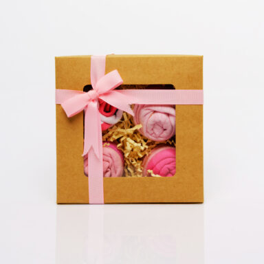 Baby Pink Cupcake Box